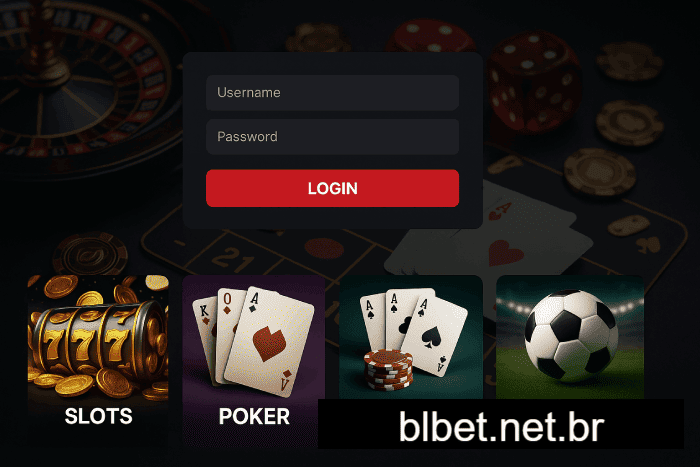 Login Cassino blbet apostas seguras online